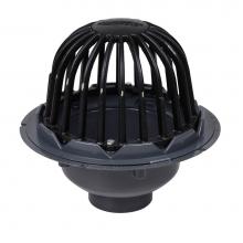 Oatey 78023 - 3 In. Pvc Roof Drain W/Cast Dome  Guard