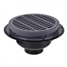 Oatey 86013 - 3 In. Abs Sediment Drain, Plastic Grate W/Bucket