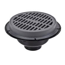 Oatey 86036 - 6 In. Abs Sediment Drain, Cast Iron Grate W/Bucket