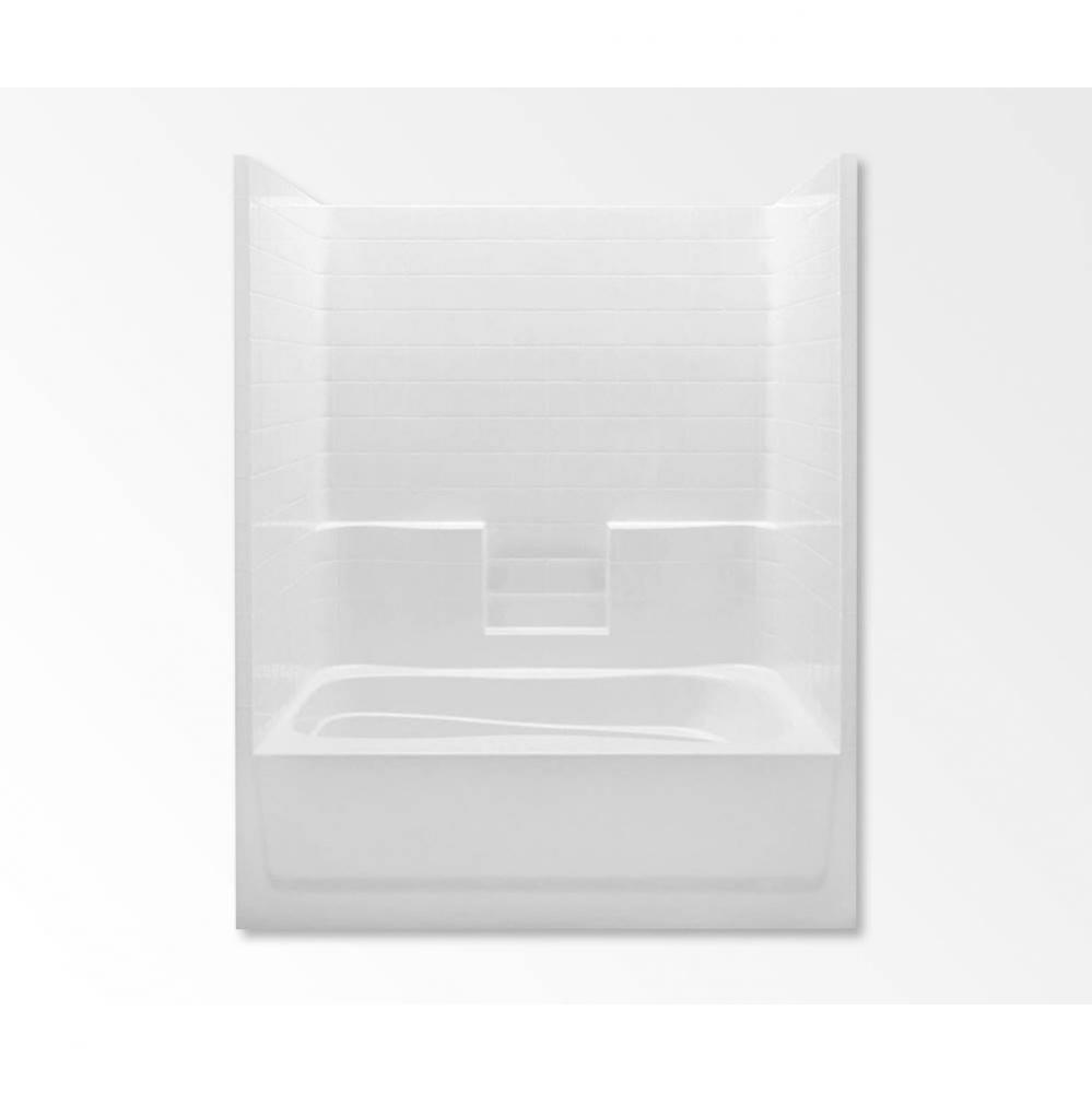 6042STM AFR One-Piece Tub Shower