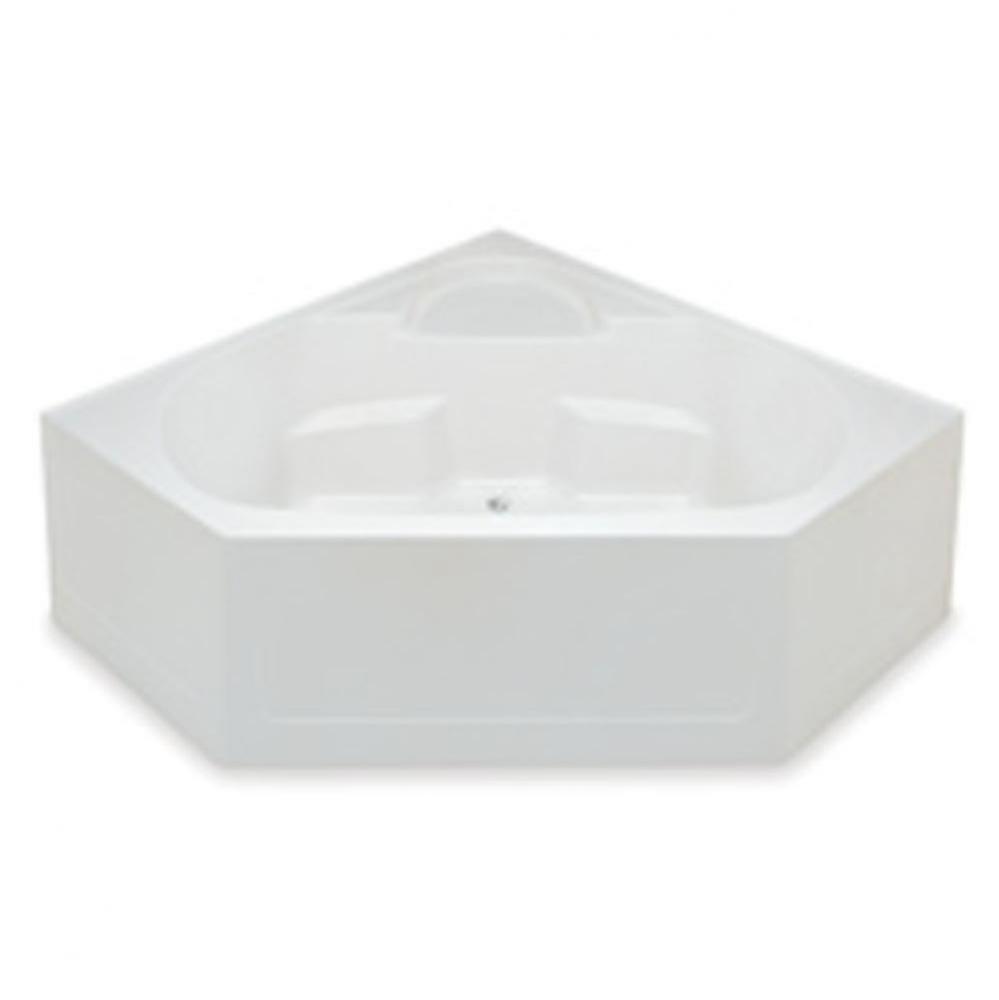 Integrally Skirted Gelcoat Corner Whirlpool