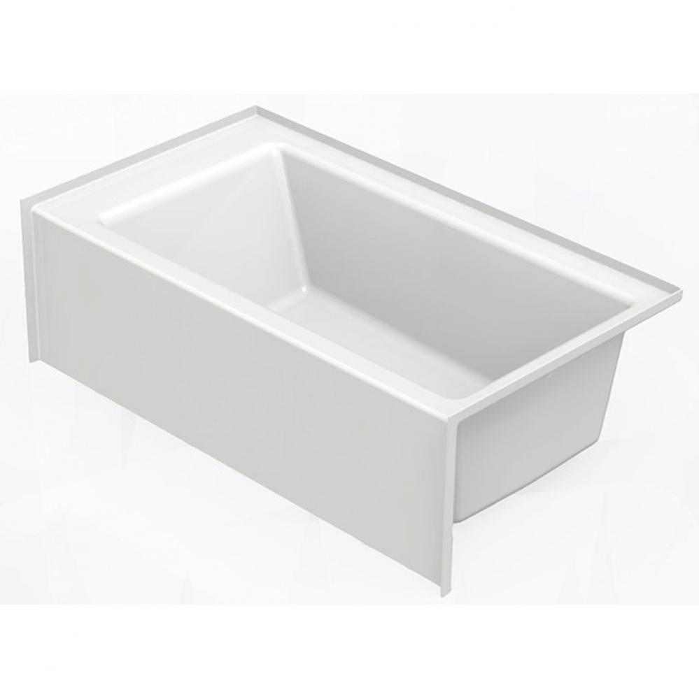 Alcove whirlpool tub