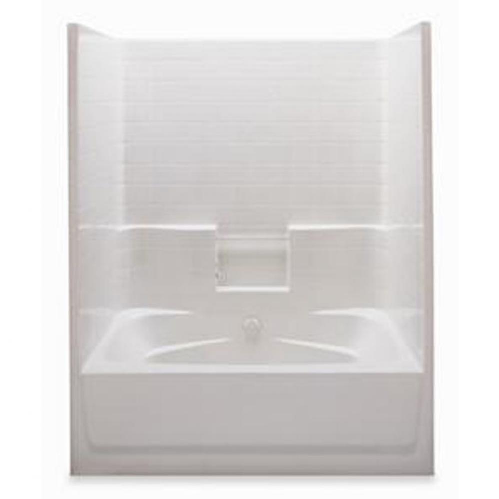 Gelcoat Smth Tile Tub-Shwr Whirlpool
