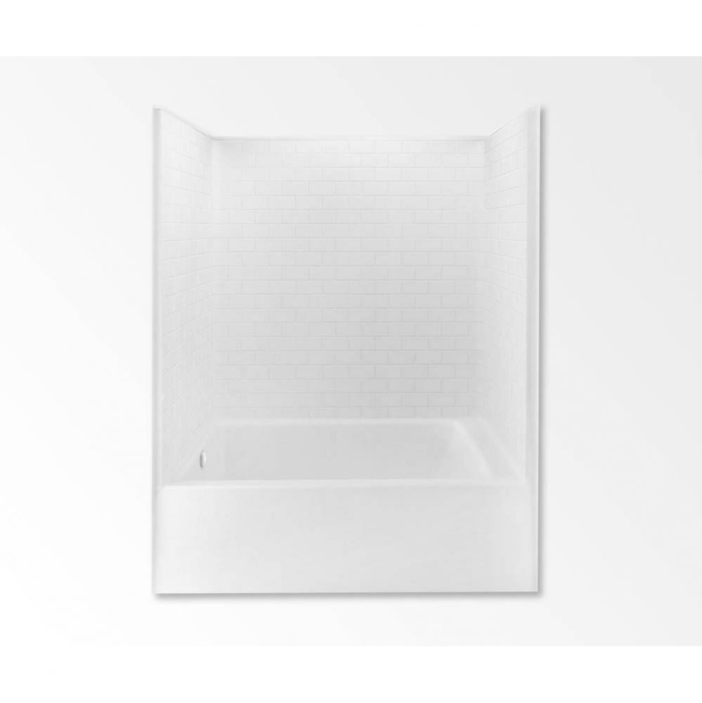 6636STTM AFR One-Piece Tub Shower