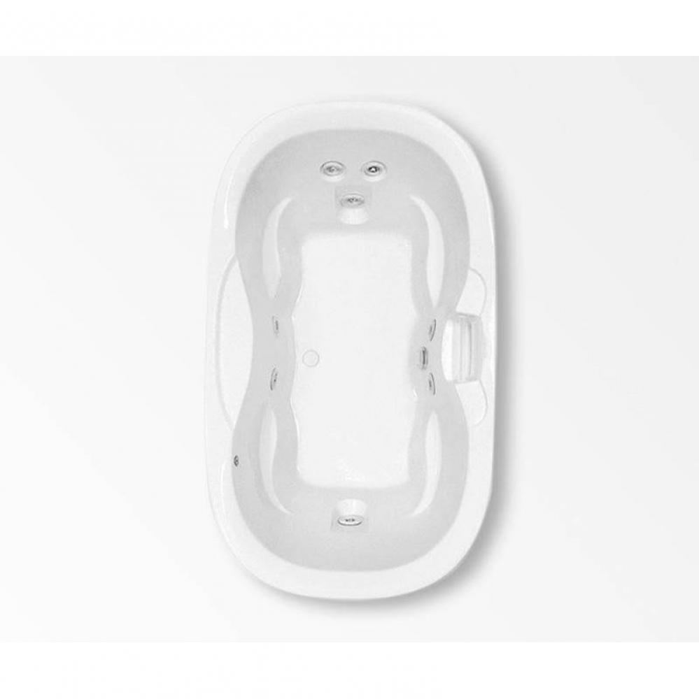 Universal Oval Drop-in Bathtub