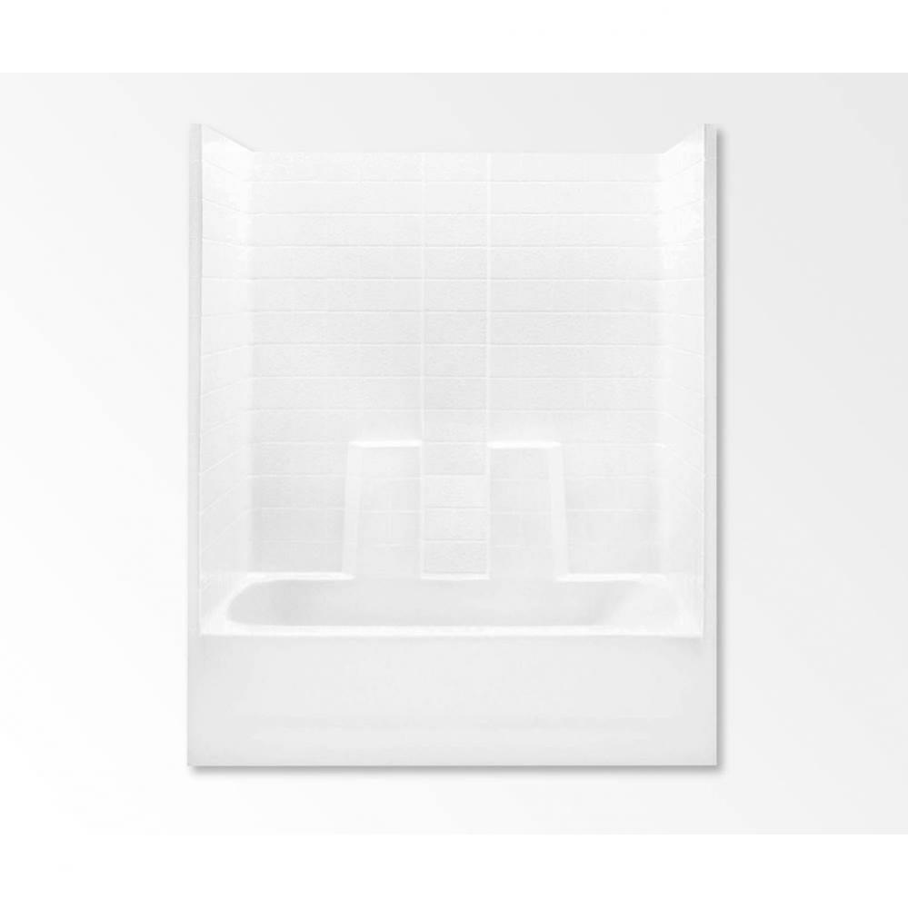 26033CTM AFR One-Piece Tub Shower