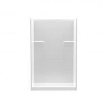 Aquatic AC003596-XBASE-WH - 14836ST Alcove Shower