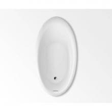 Aquatic AC003271-UNI-AIS-WH - Marla 6334 Drop-in Bathtub