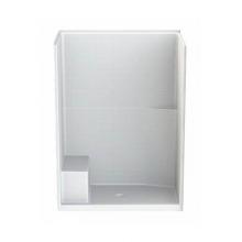 Aquatic AC003538-L-000-WH - 16034STTS Alcove Shower