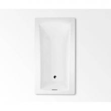 Aquatic AC003242-UNI-AIS-WH - Ellis 6032 Drop-in Bathtub