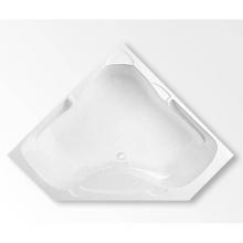 Aquatic AC003305-FC-TO-WH - Preakness Elements Corner Bathtub