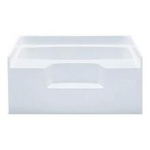 Aquatic AC003248-BC-TO-WH - Gardenia I Alcove Bathtub