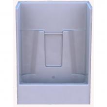 Aquatic 2543GC-WH - Gelcoat Tub-Shwr