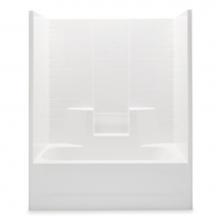 Aquatic 2603CTWRWP-WH - Gelcoat Textured Tile Tub-Shwr Whirlpool