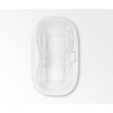 Aquatic AC003247-FC-TO-WH - Fullerton 7042C Drop-in Bathtub