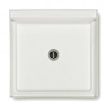 Aquatic 3232CPAN-WH - Composite Shwr Pan