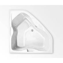 Aquatic AC003303-FC-HSO-WH - Portland 6060 Corner Bathtub