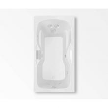 Aquatic AC003330-UNI-WPE-WH - Sunset Drop-in Bathtub