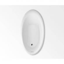 Aquatic AC003272-UNI-AIS-WH - Marla 6938 Drop-in Bathtub