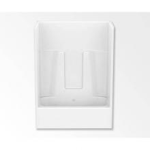 Aquatic AC003357-BC-TO-WH - 2543GC One-Piece Tub Shower