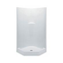 Aquatic AC003464-000-WH - 1362NAC Corner Shower