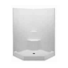 Aquatic AC003502-000-WH - 1482SNAC Corner Shower