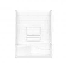 Aquatic AC003151-L-WH - 160304PST Alcove Shower