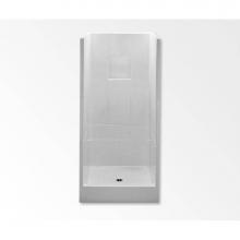 Aquatic AC003458-000-WH - 13232P Alcove Shower