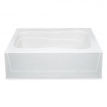 Aquatic 6036HLWP-WH - Integrally Skirted Gelcoat Whirlpool