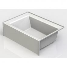Aquatic 6042SMINRWP-WH - 6042SMINRWP-WH Plumbing Whirlpool Bathtubs
