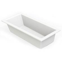Aquatic AC003352-UNI-TO-WH - W7236DMIN Drop-in Bathtub
