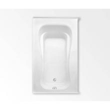 Aquatic AC003296-R-WPB-WH - Novelli Stocking Alcove Bathtub