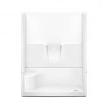 Aquatic AC003534-R-000-WH - 160344PS Alcove Shower