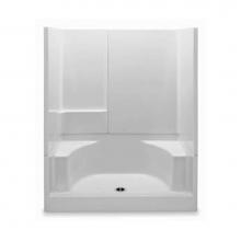 Aquatic AC003533-000-WH - 16033P Alcove Shower