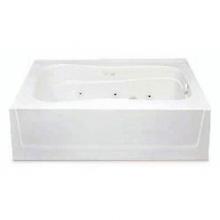 Aquatic AC003085-L-TO-WH - 6042H Alcove Bathtub