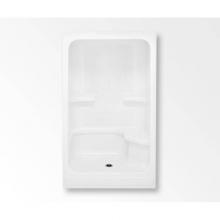 Aquatic AC003572-R-000-WH - 48ACS Alcove Shower