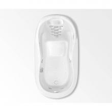 Aquatic AC003266-UNI-AWI-WH - Infinity 9 Drop-in Bathtub
