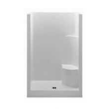 Aquatic AC003518-L-000-WH - 1483OS Alcove Shower