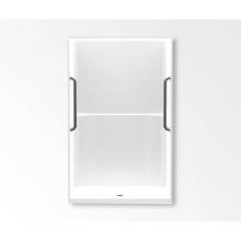 Aquatic AC003525-XBASE-WH - 1483TSCH Alcove Shower