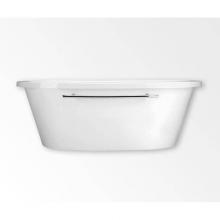 Aquatic AC003253-FC-AIS-WH - Hanna 7240CF Freestanding Bathtub