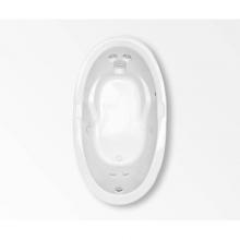 Aquatic AC003301-UNI-WPE-WH - Point Reyes Drop-in Bathtub