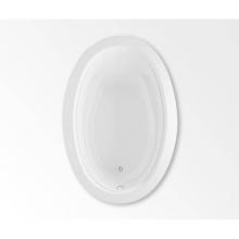 Aquatic AC003176-UNI-WPB-WH - Belmont II Stocking Drop-in Bathtub