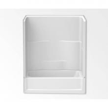 Aquatic AC003363-L-TO-WH - 2603302P Two-Piece Tub Shower