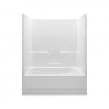 Aquatic AC003683-R-WPV-LN - 6042ST One-Piece Tub Shower