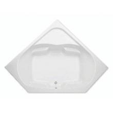 Aquatic AC003052-FC-WPV-WH - 2600CC Corner Bathtub