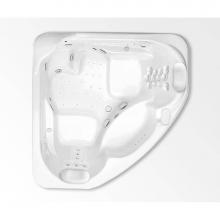 Aquatic AC003278-C-AWM-WH - Millennium 8 Drop-in Bathtub