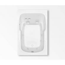 Aquatic AC003223-UNI-WPE-WH - Del Ray Drop-in Bathtub