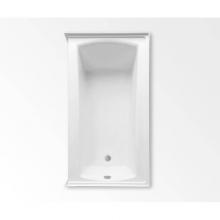 Aquatic AC003208-L-WPB-WH - Cooper 32 1X Alcove Bathtub