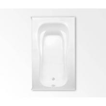 Aquatic AC003179-L-AIB-WH - Cariani 1X Alcove Bathtub