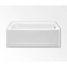 Aquatic AC003241-R-AIS-WH - Ellis 6030S Alcove Bathtub
